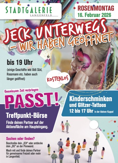 Karneval 26 Stadtgalerie Langenfeld