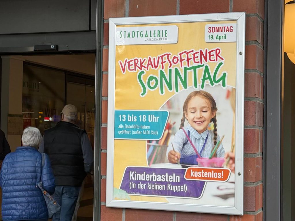 Stadtgalerie Langenfeld 2026 Frühlingsfest Stadtfest 100 Stadtgalerie Langenfeld